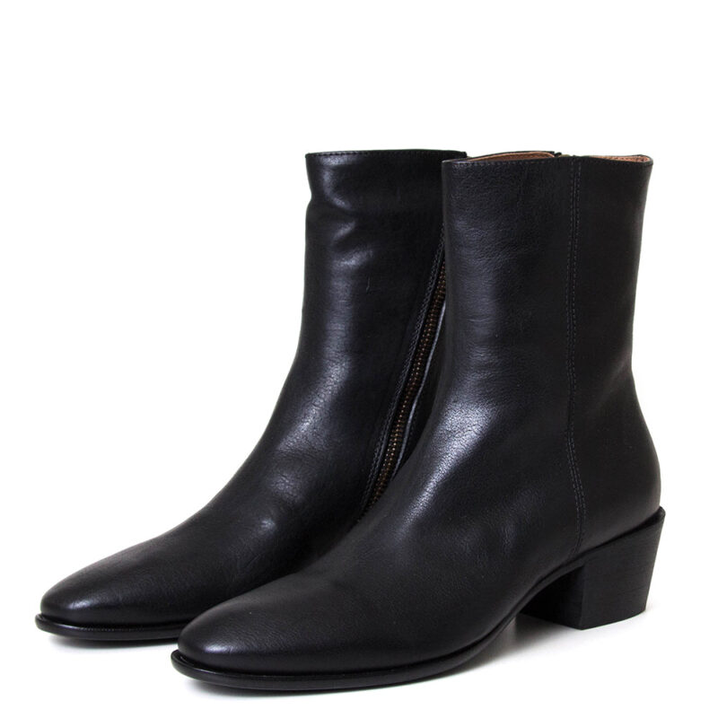 Colanero Women's Matte Finish Leather Boots - Image 2