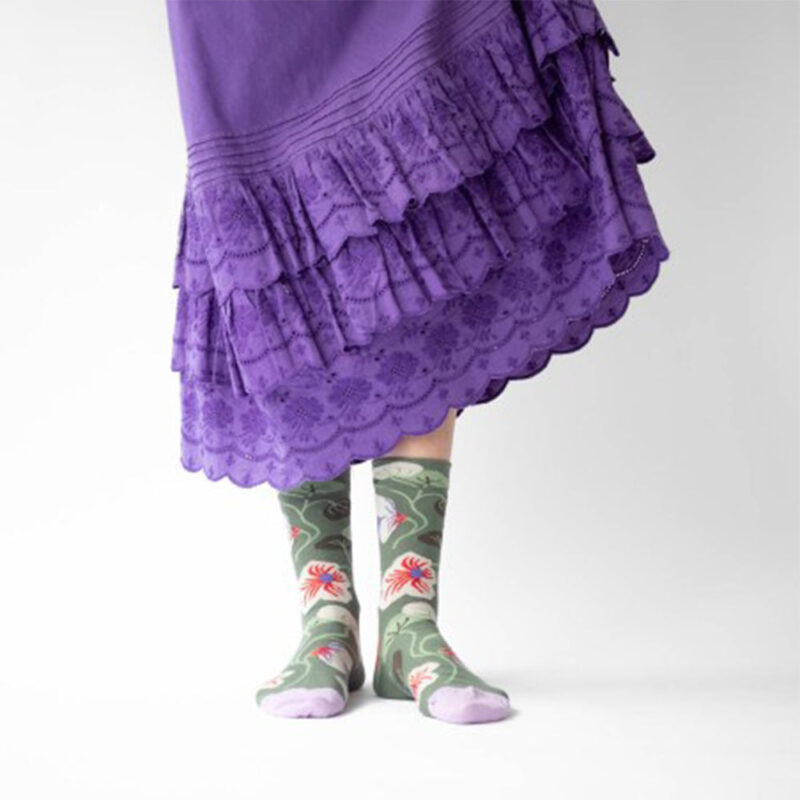 Colanero Floral Patterned Socks - Image 2