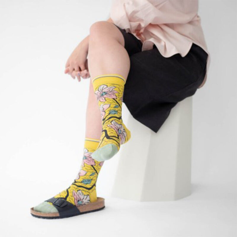 Colanero Women's Floral Pattern Socks - Image 3