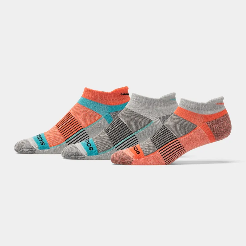 Saucony Inferno No Show Tab Socks 3 Pack - Image 6