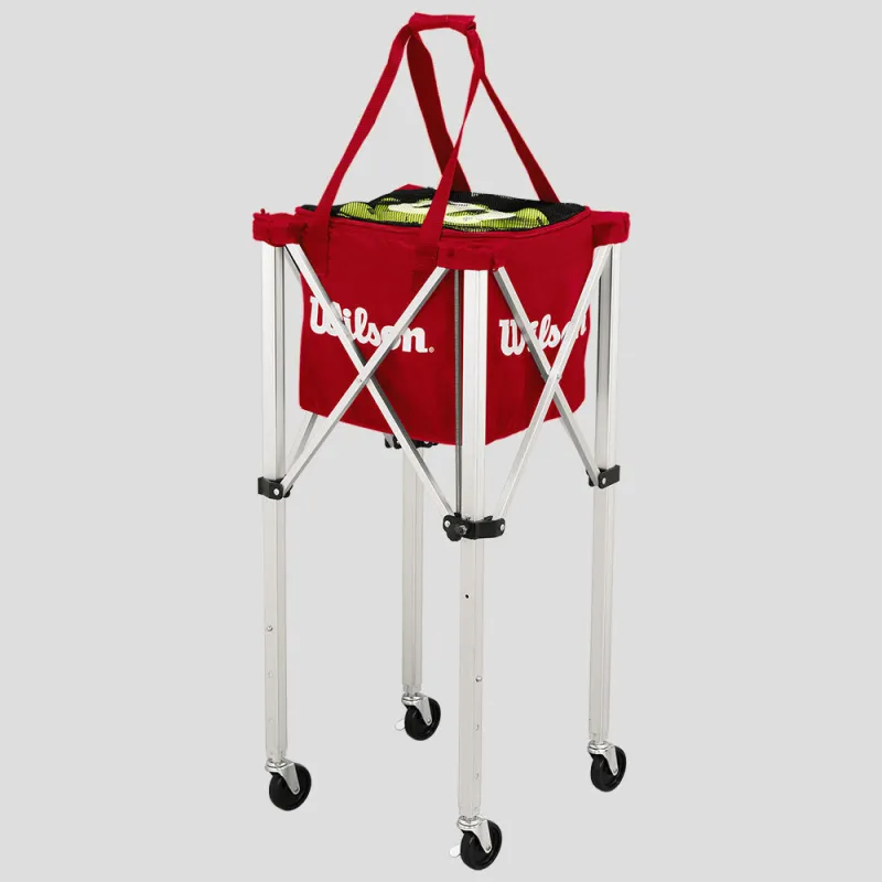 Wilson Tennis Teaching Cart with Red Bag - Image 3